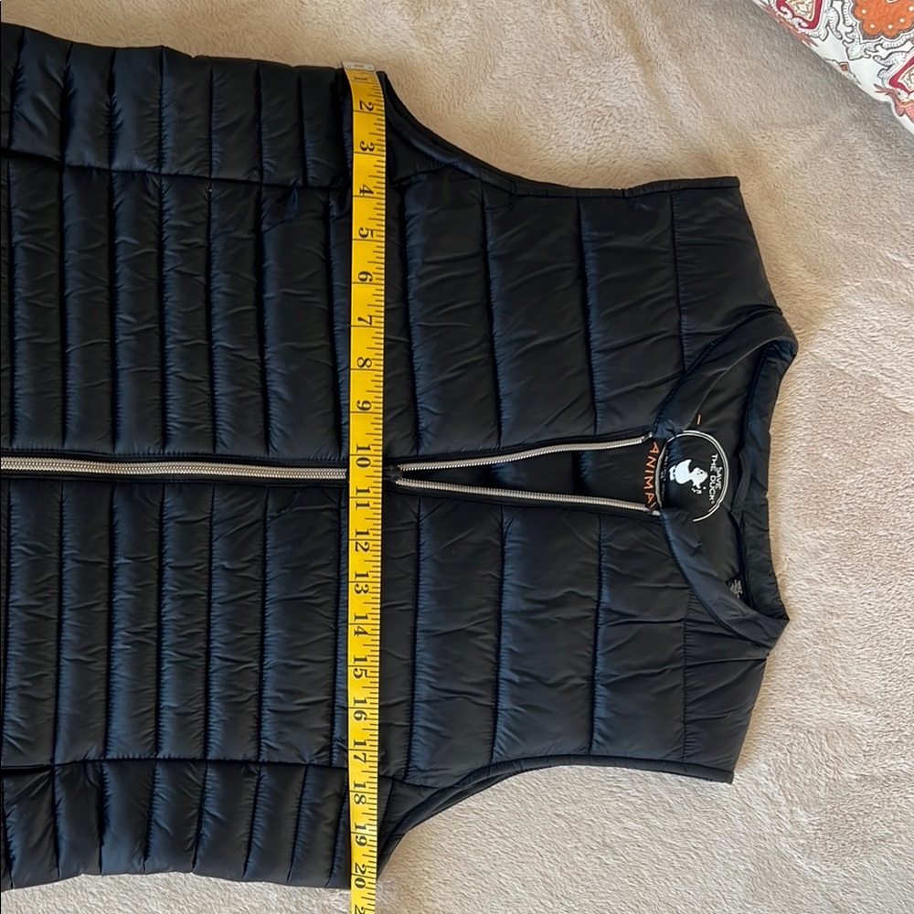 Save The Duck Black Puffer Vest - Picture 5 of 7